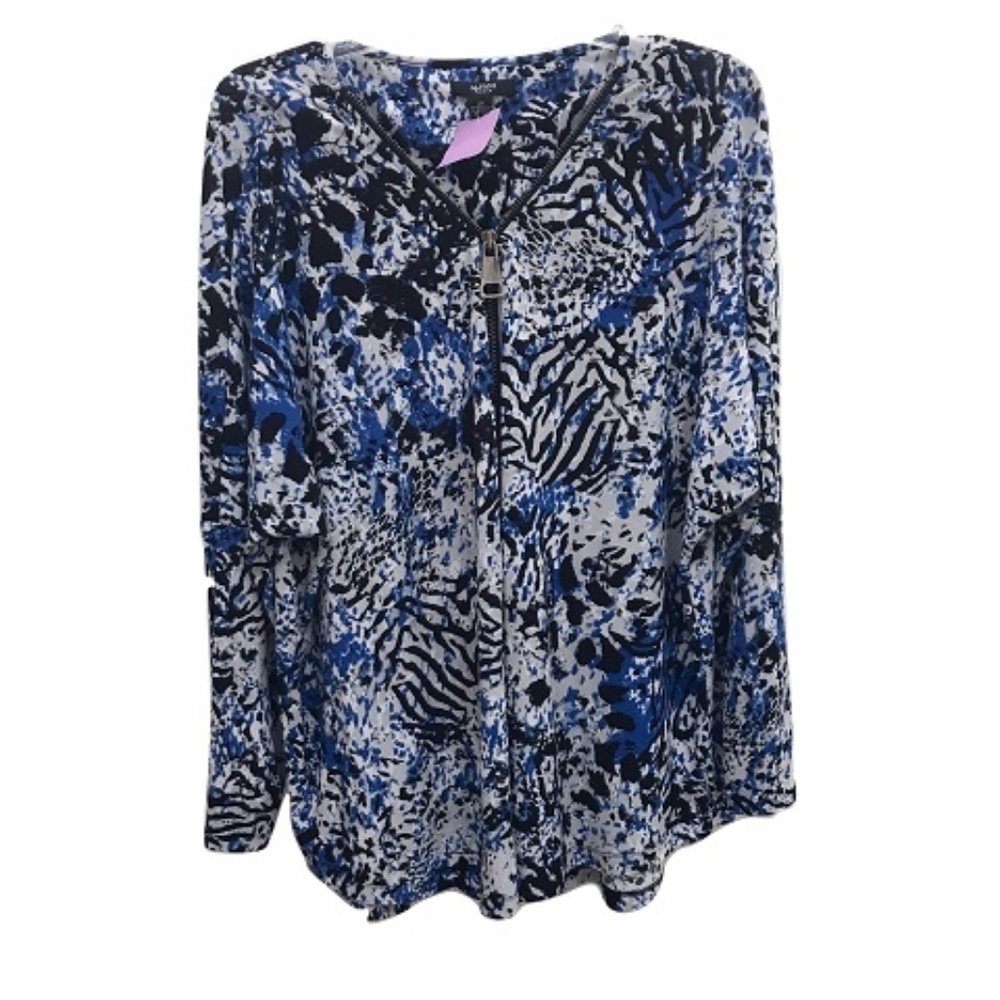 Alfani Black and Blue Tunic